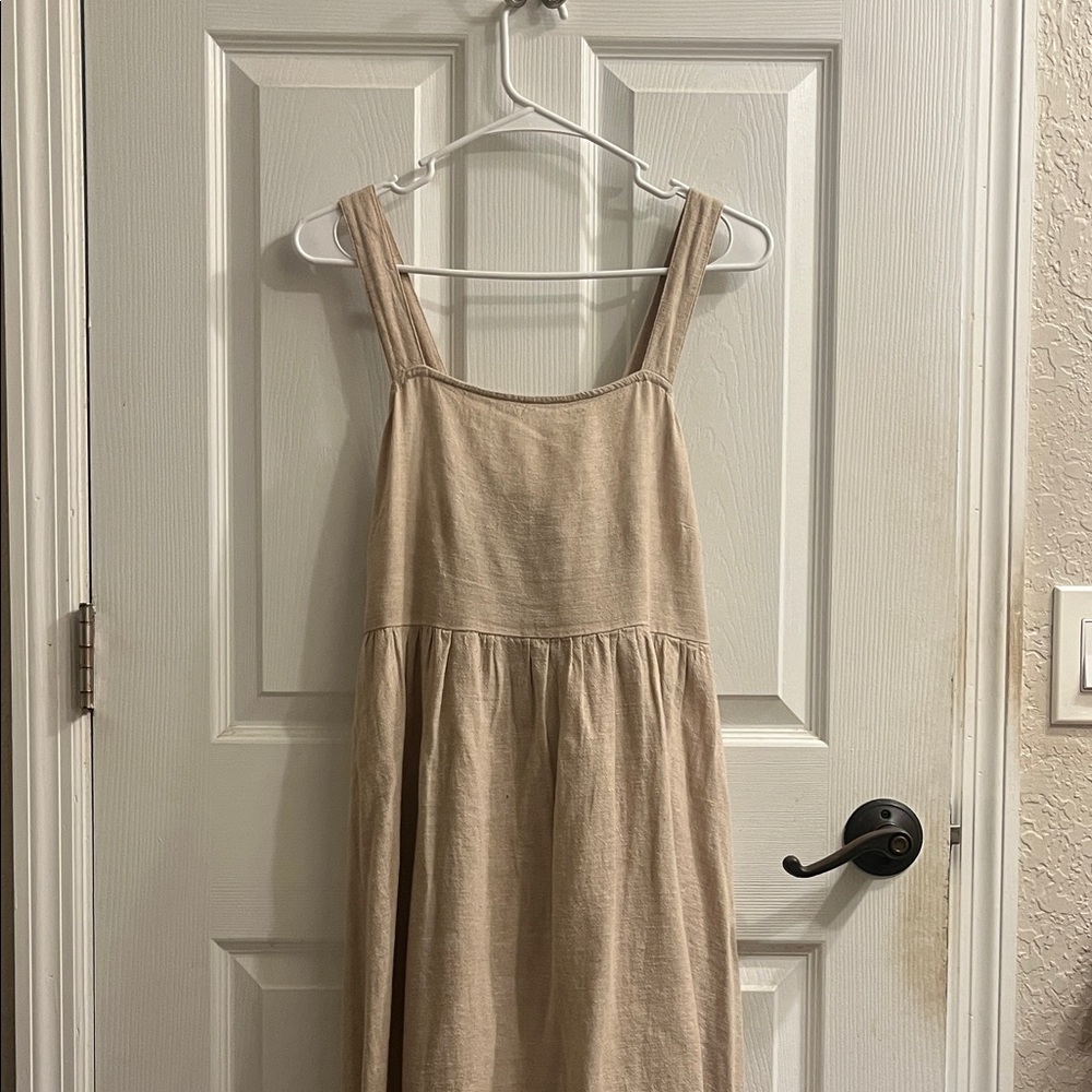 Time and Tru Beige Maxi Dress